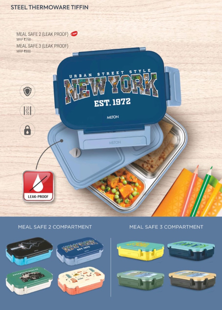 Still Thermoware Insulated Tiffin Box – Hot & Fresh Food Carrier 🔥