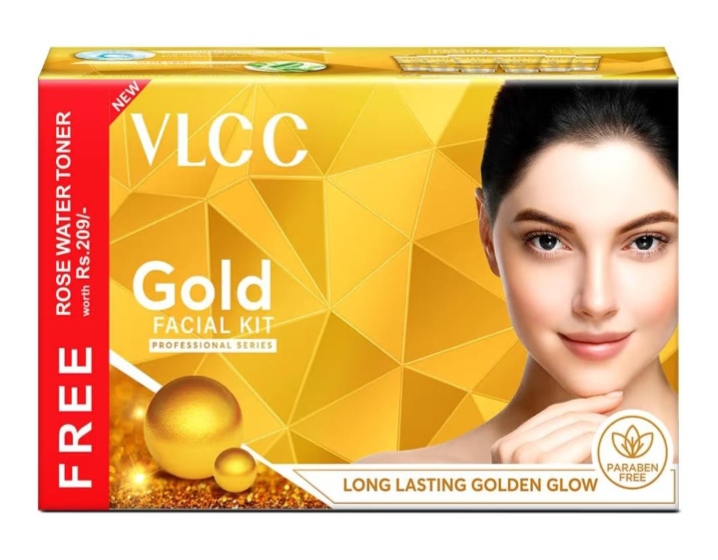 VLCC Gold Facial Kit for Glowing and Radiant Skin