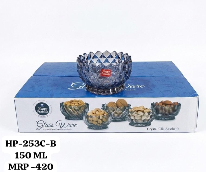 Happy Penguin Glass Ware Bowl Set - Image 6