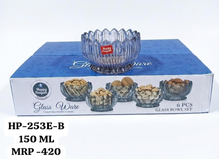 Happy Penguin Glass Ware Bowl Set - Image 5
