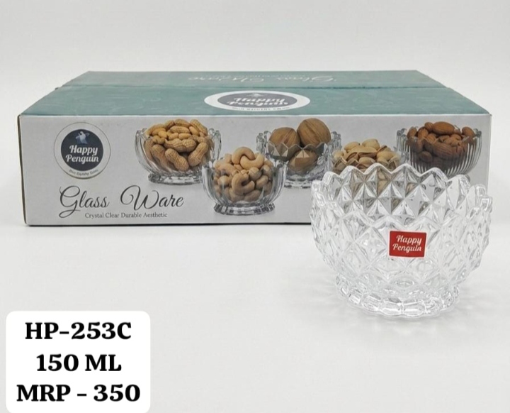 Happy Penguin Glass Ware Bowl Set - Image 4