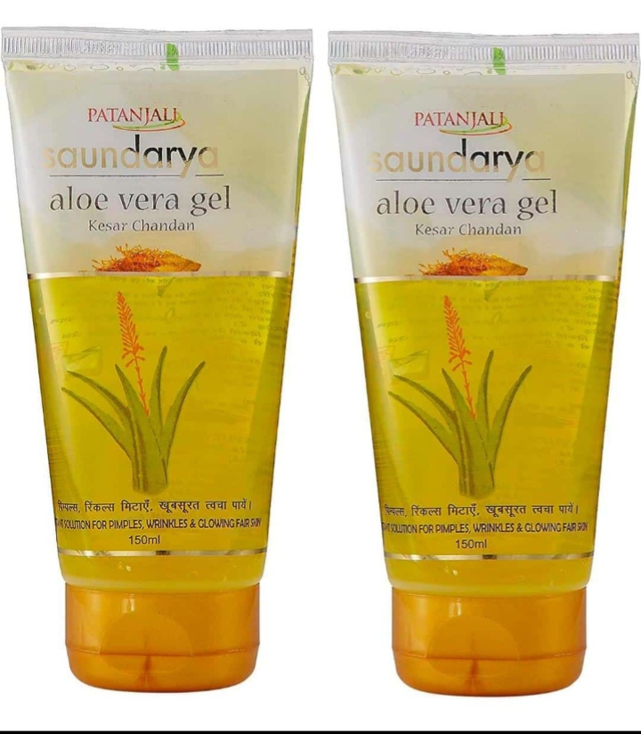 Patanjali Saundarya Aloe Vera Gel Kesar Chandan