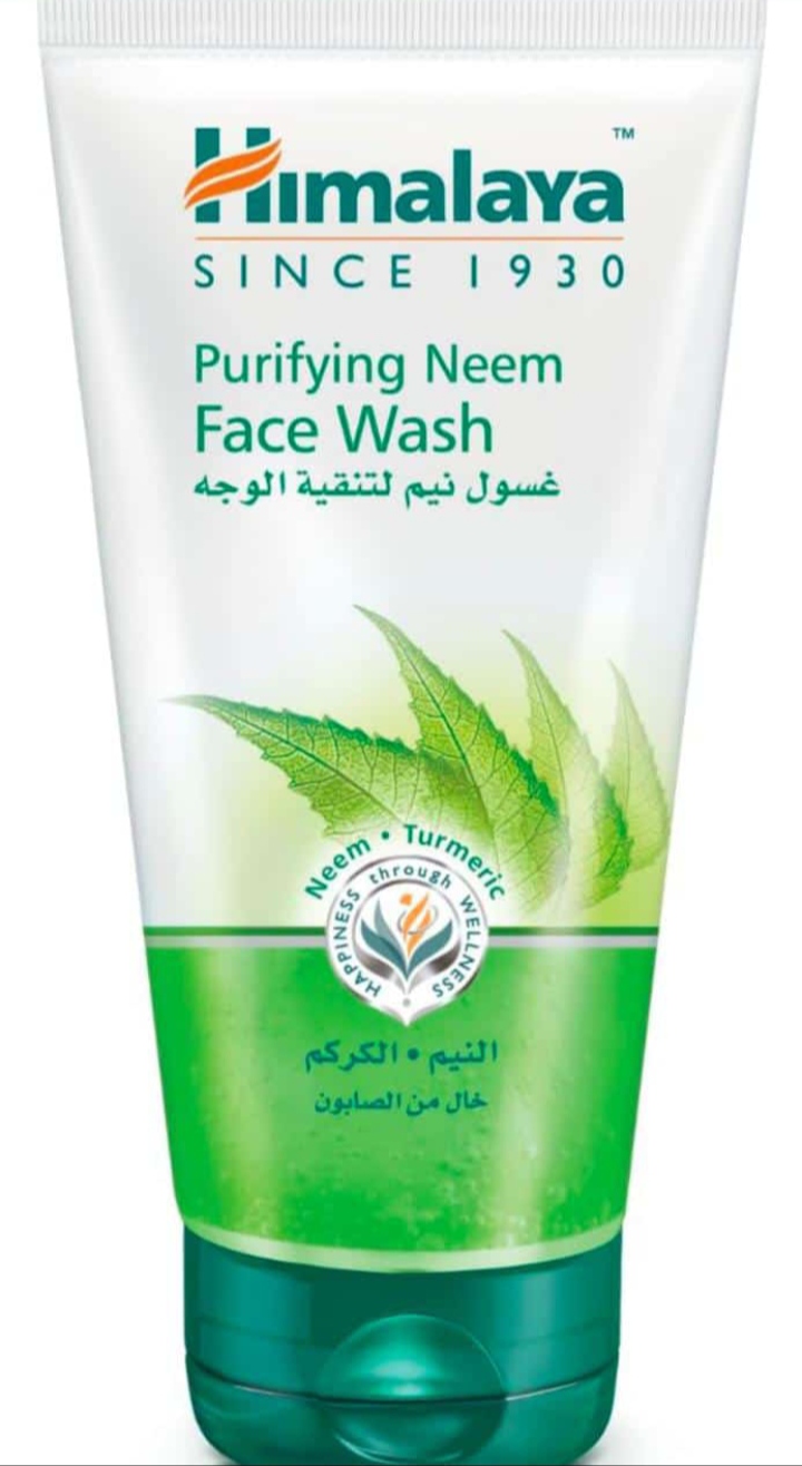Himalaya Neem Face Wash skincare product for clear and healthy skin