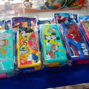 Plastic Cartoon Campus Box for Kids – Durable School Pencil Box