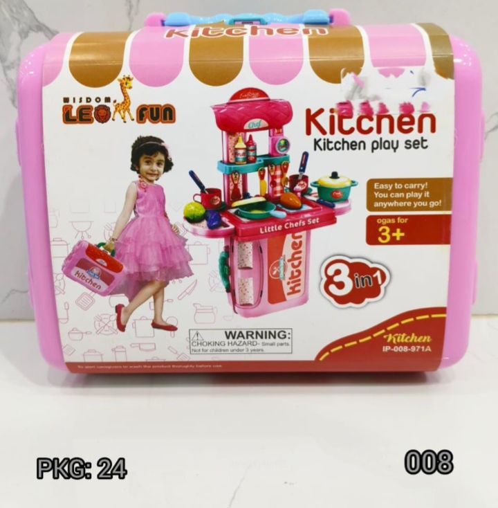 Kids Kitchen Play Set Toy